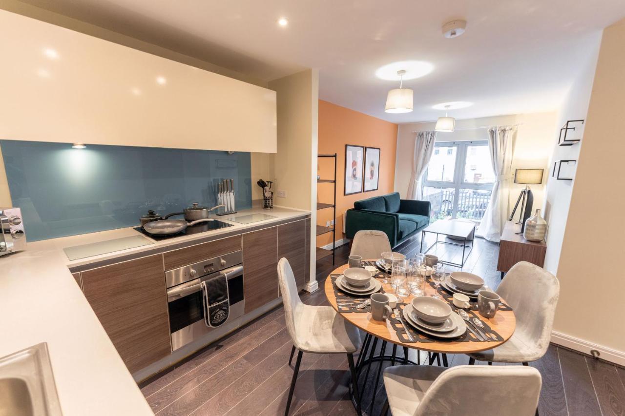 Joivy Modern Flats In Central Birmingham, Next To Business District المظهر الخارجي الصورة